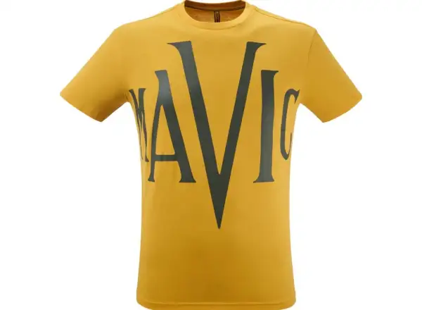 Mavic Heritage V męska koszulka z krótkim rękawem Mustard Black