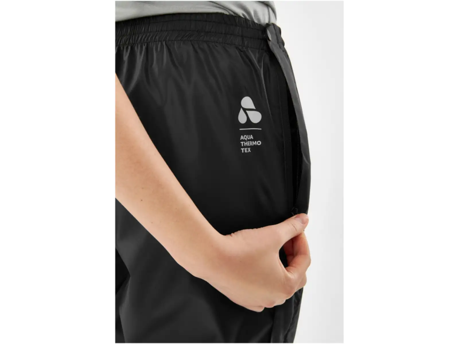 Viking Active Line Rainier damskie spodnie z pełnym zamkiem Black