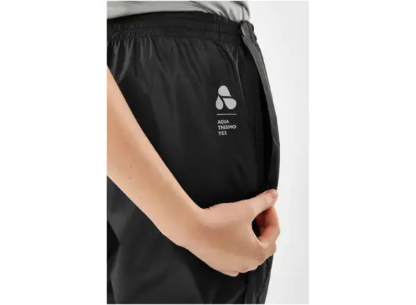 Viking Active Line Rainier damskie spodnie z pełnym zamkiem Black