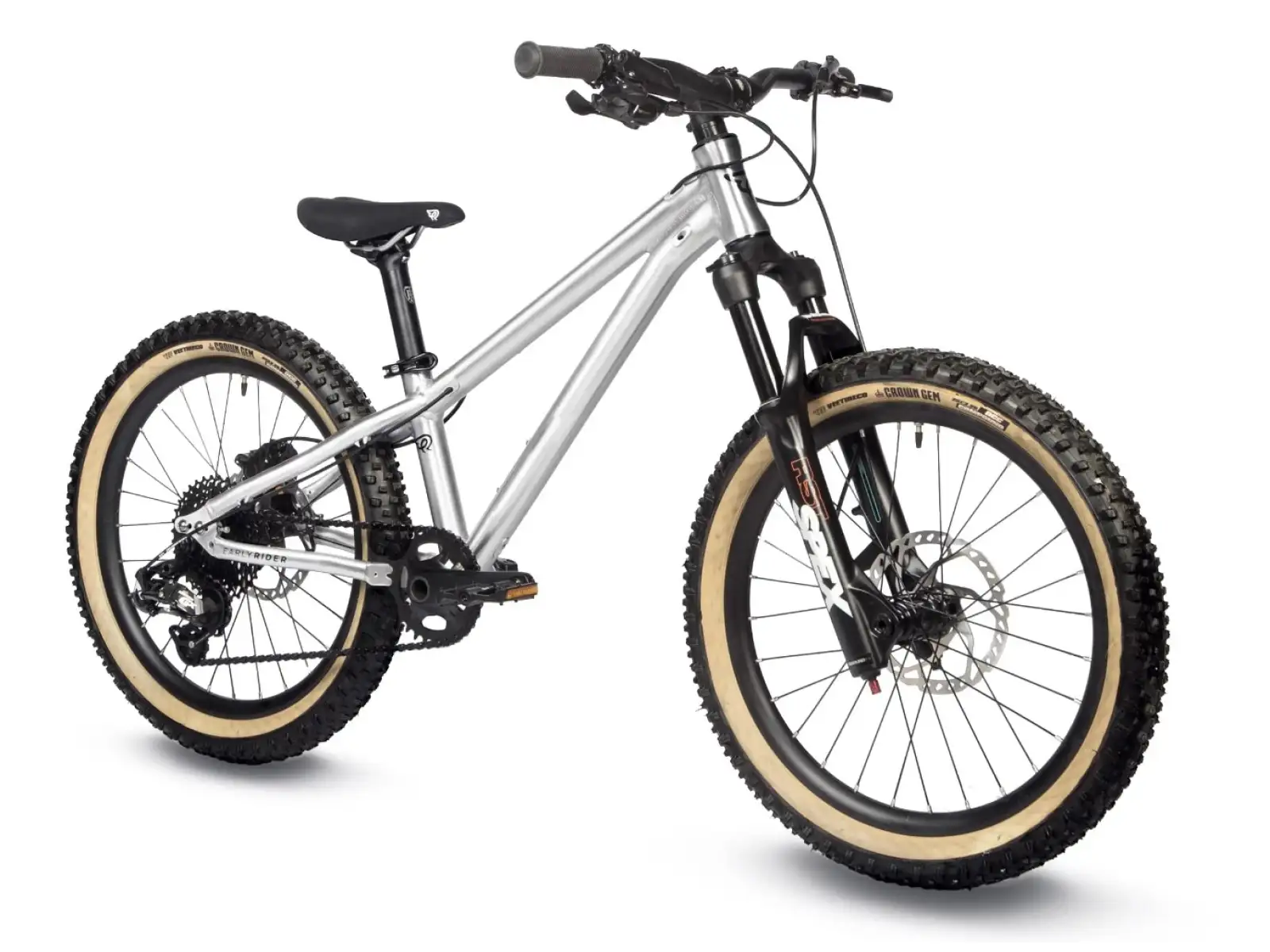 Early Rider Hellion 20 rower dziecięcy Brushed Aluminium