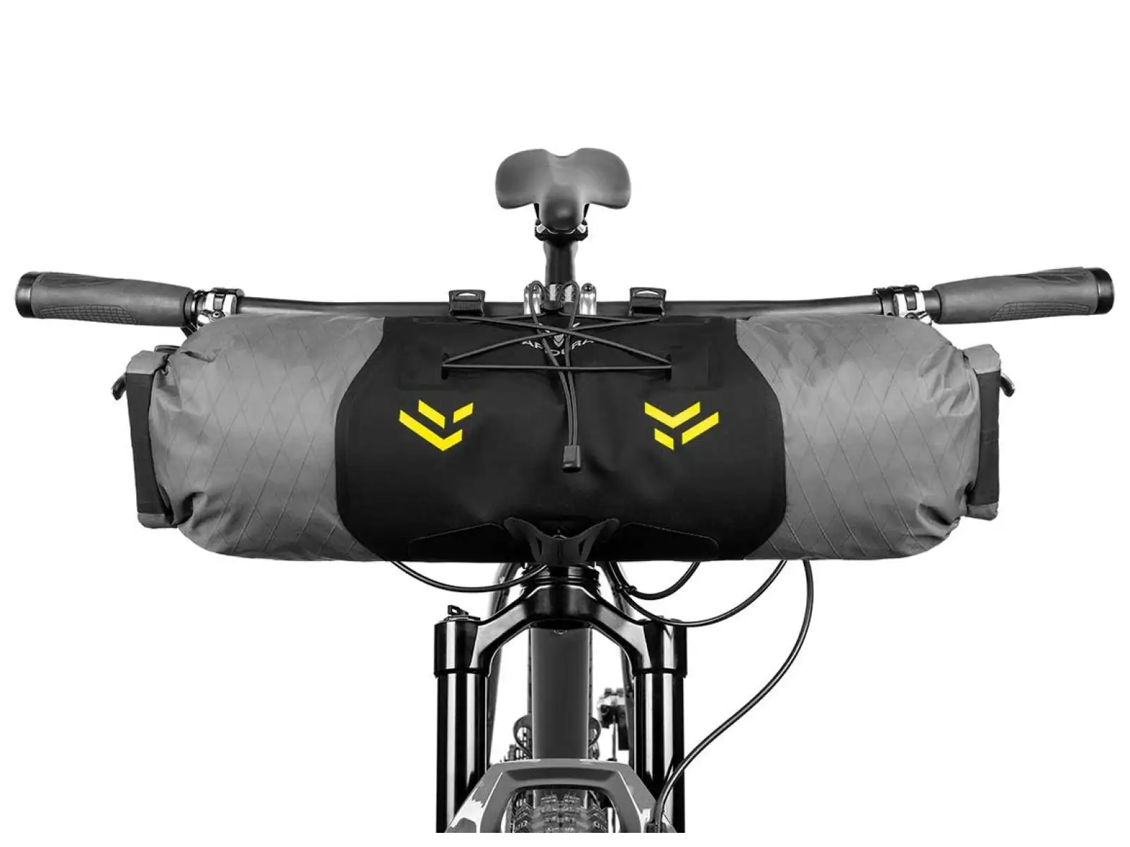 Apidura Backcountry torba na kierownicę 7 l czarna/szara