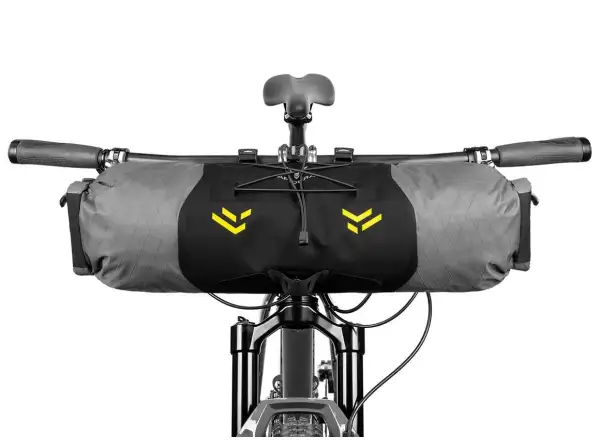 Apidura Backcountry torba na kierownicę 7 l czarna/szara