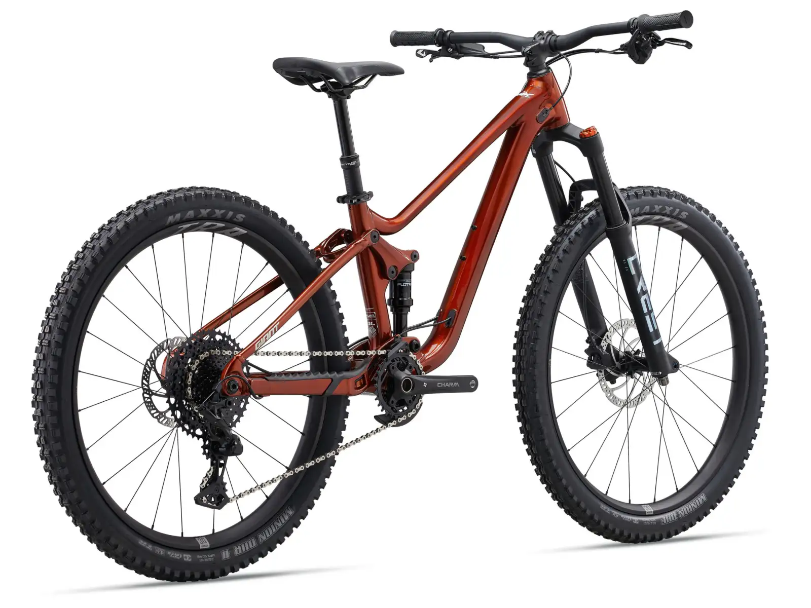 Giant Faith 27,5"/26" dziecięcy rower pełnym zawieszeniem Copper