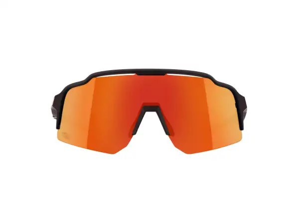 Force Strive okulary czarne/czerwone lustrzane szkło