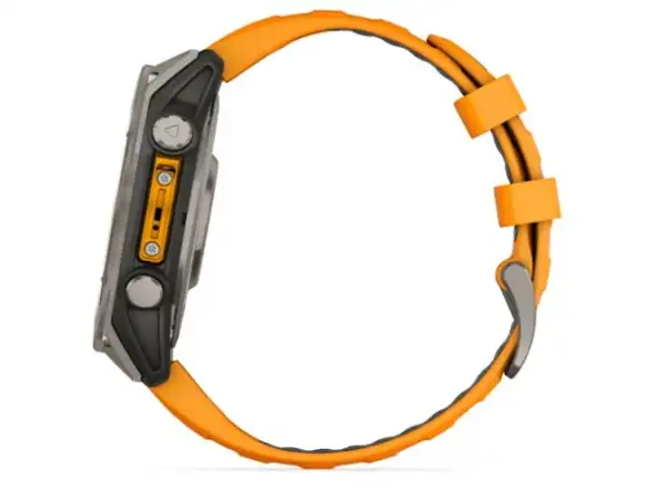Garmin fenix 8 - 47 mm AMOLED Sapphire smartwatche Titanium Orange/Graphite