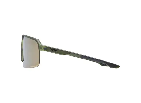 Uvex Ramp okulary przeciwsłoneczne Olive Matt/Mirror Gold
