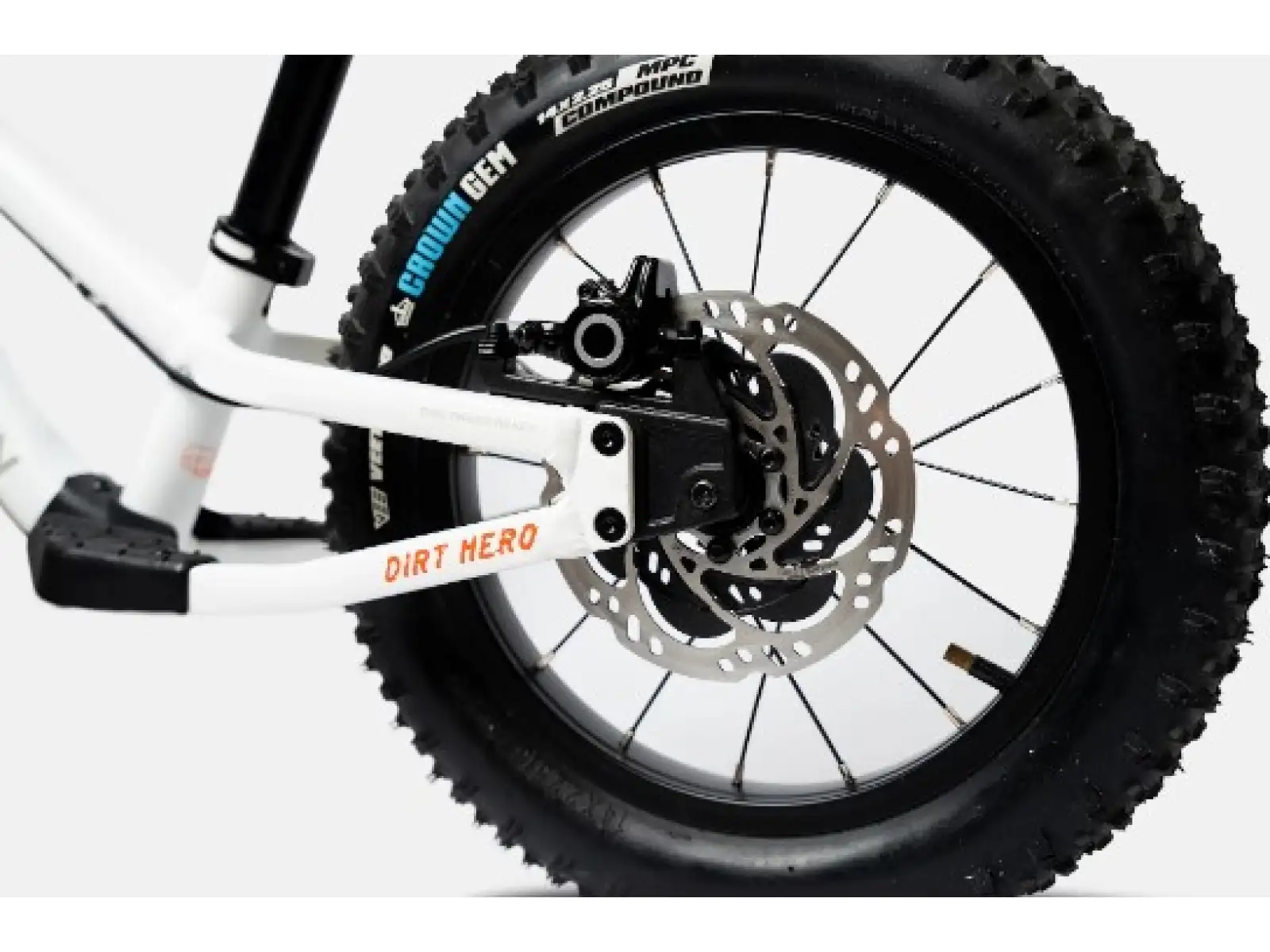 Kids Ride Shotgun Dirt Hero 12 rowerek biegowy z hamulcem