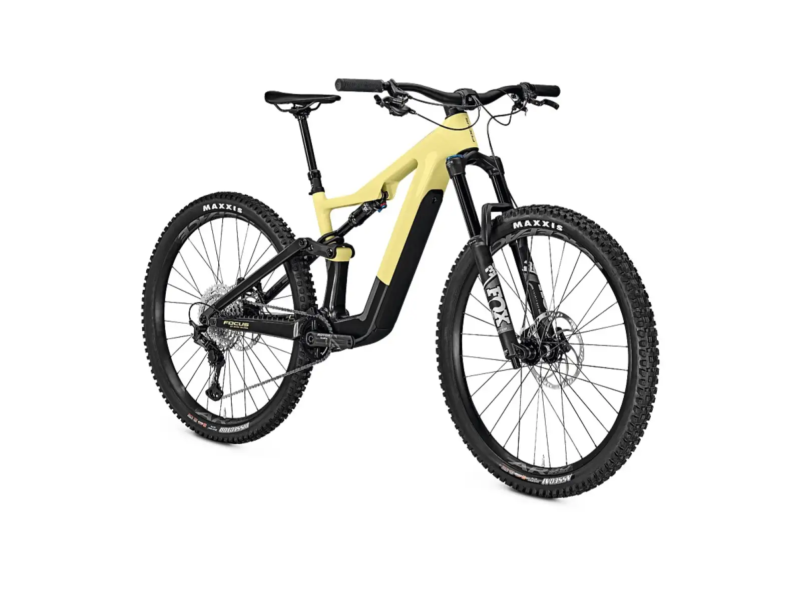 Focus Jam2 SL 8.8 DI 430Wh górski rower elektryczny Limeyellow Glossy / Carbon Raw Glossy