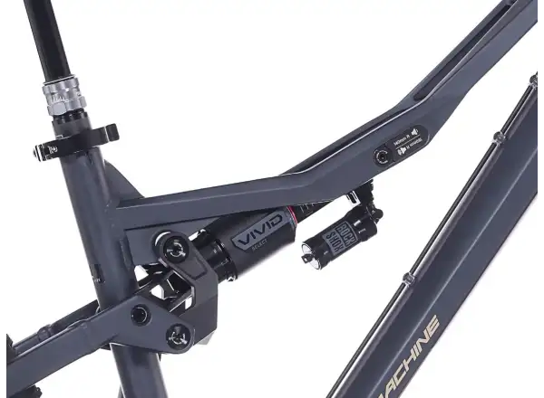 Rock Machine Whizz FS I 90 AXS rower górski Matte Milionaire Blue