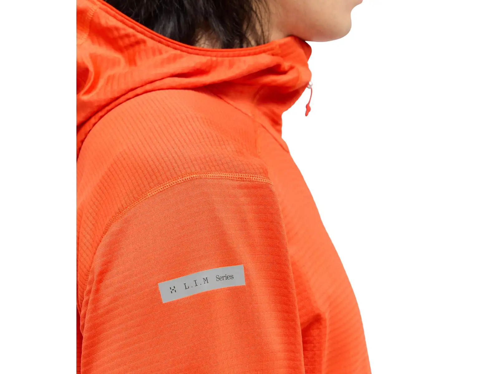 Haglöfs L.I.M Mid Multi Hood męska bluza z kapturem czerwona
