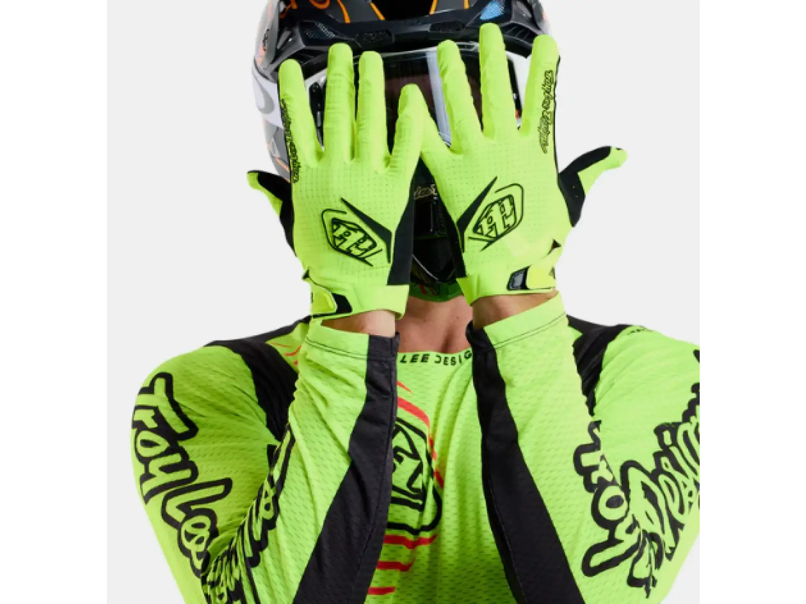 Troy Lee Designs Air Mono rękawice Flo Yellow