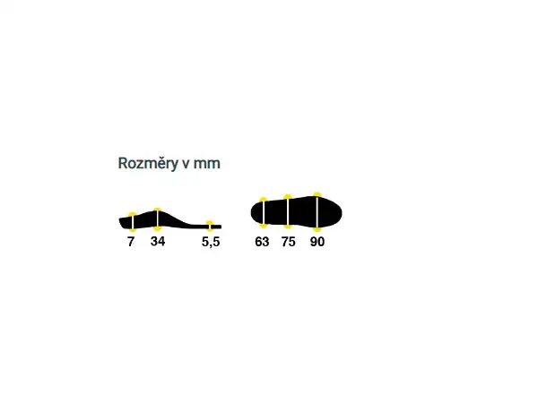 Sidas 3feet Merino Mid Arch wkładki do butów średnie podbicie 1 para