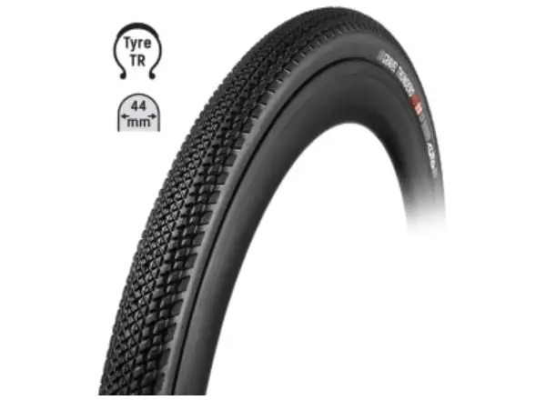 Tufo Thundero HD trekkingowa opona 700x44C bezdętkowa czarna