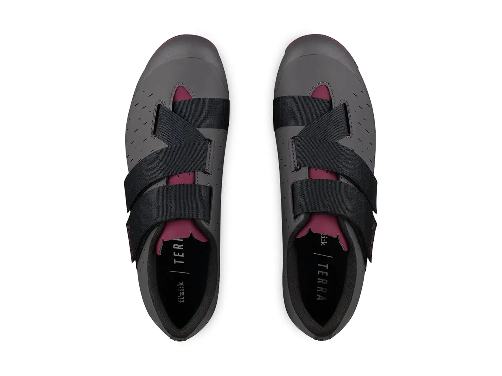 Fizik Terra Powerstrap X4 gravel męskie buty Anthracite/Grape