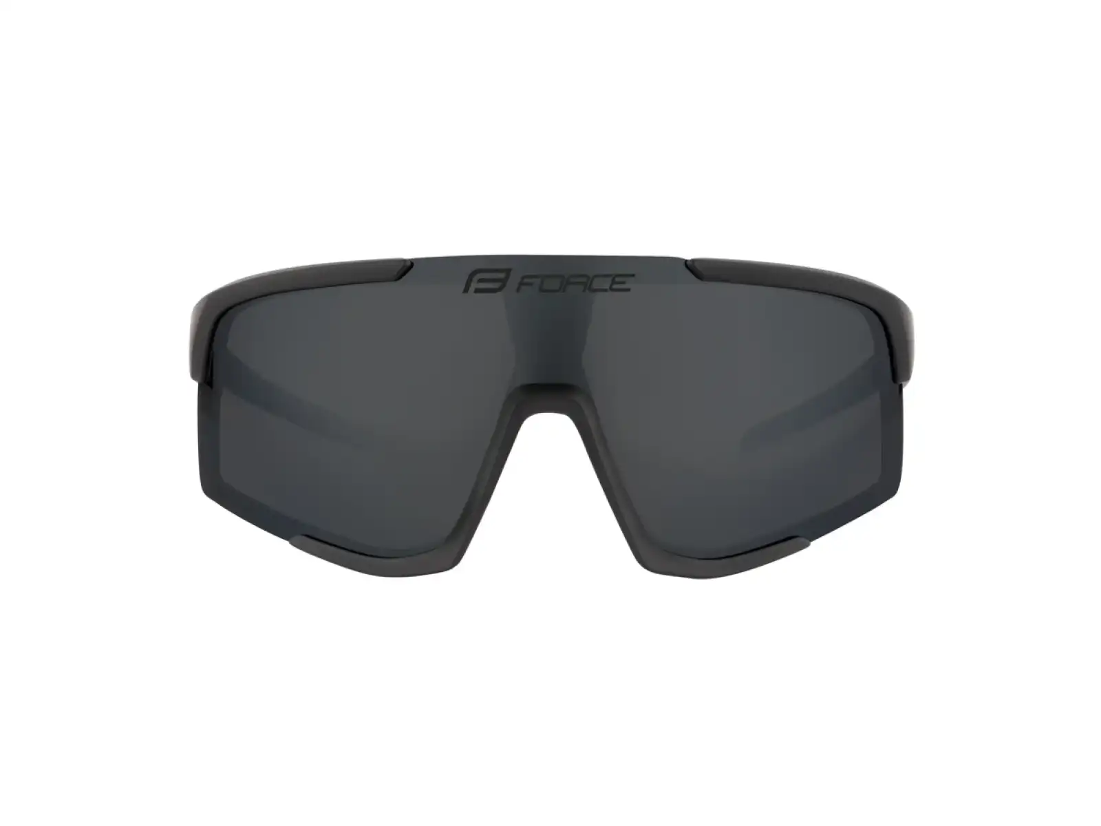 Force Zenith okulary rowerowe czarne/czarne lustrzane szkło
