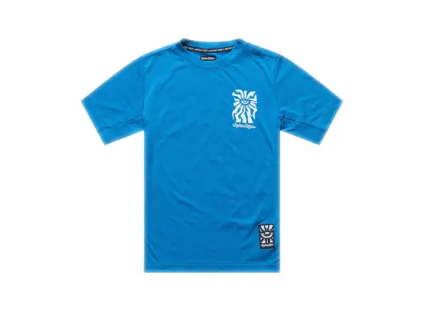 Troy Lee Designs Skyline Ride dziecięca koszulka One Eye Aero Blue