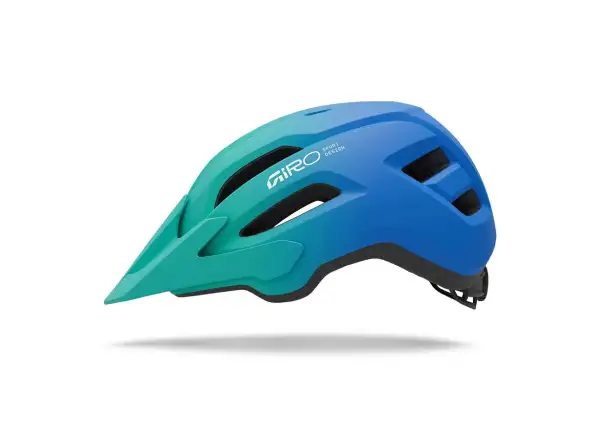 Giro Fixture II Youth dziecięcy kask Mat Aqua Green/Blue Jewel Fade
