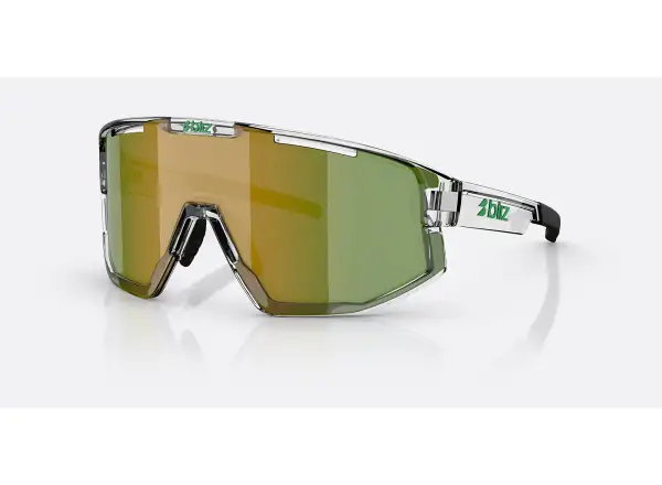 Bliz Fusion okulary przeciwsłoneczne Transparent White/Brown Green Multi