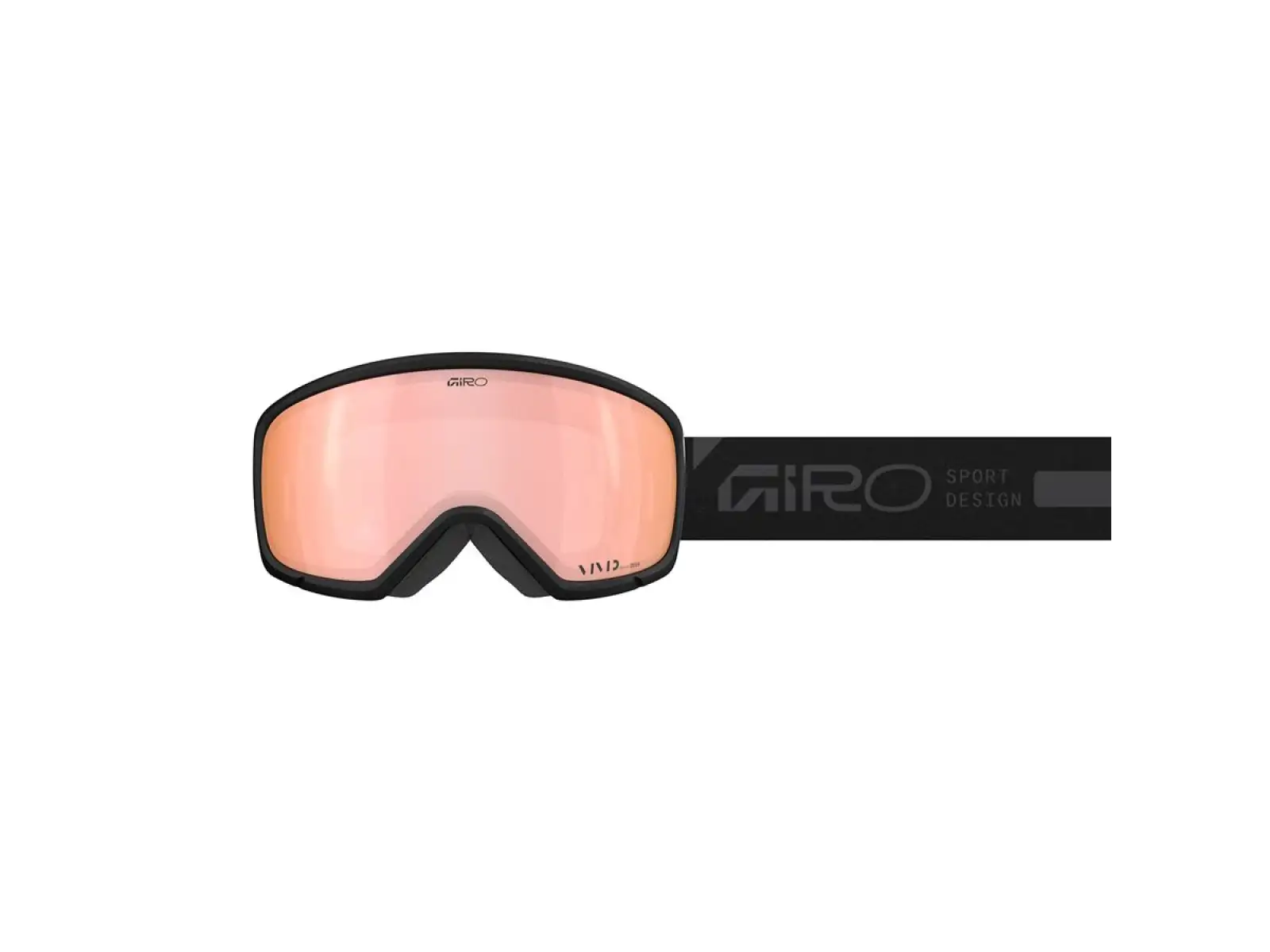 Giro Millie damskie gogle narciarskie Black Rails-Vivid Rose Gold