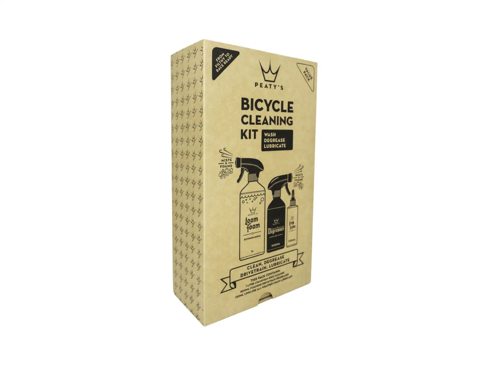 Peatys Zestaw Prezentowy Clean Degrease Lube