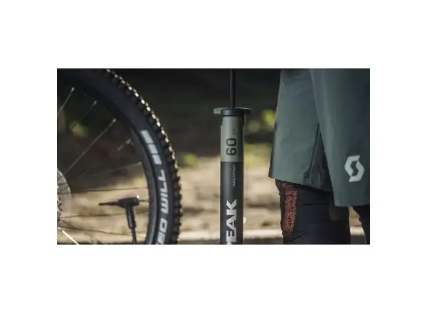Topeak JoeBlow Mountain EX pompka warsztatowa czarna/zielona