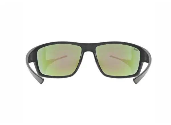 Uvex Sportstyle 230 okulary Black Matt/Mirror Green