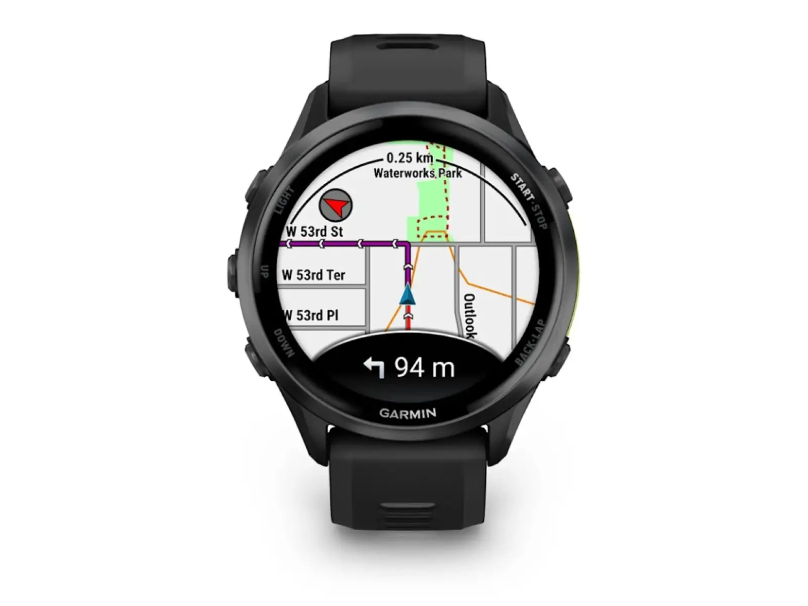 Garmin Forerunner 970 inteligentny zegarek Black/White
