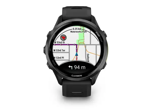 Garmin Forerunner 970 inteligentny zegarek Black/White