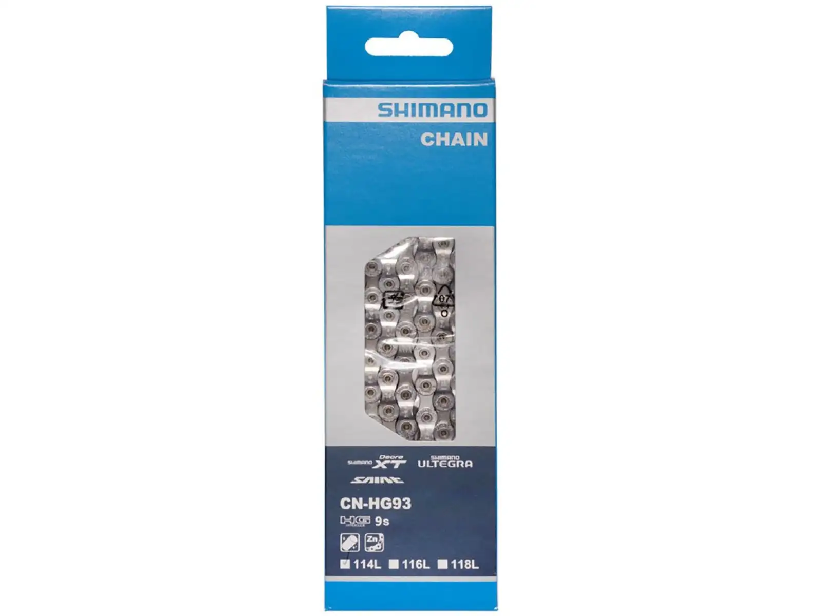 Shimano XT CN-HG93 łańcuch 114 ogniw