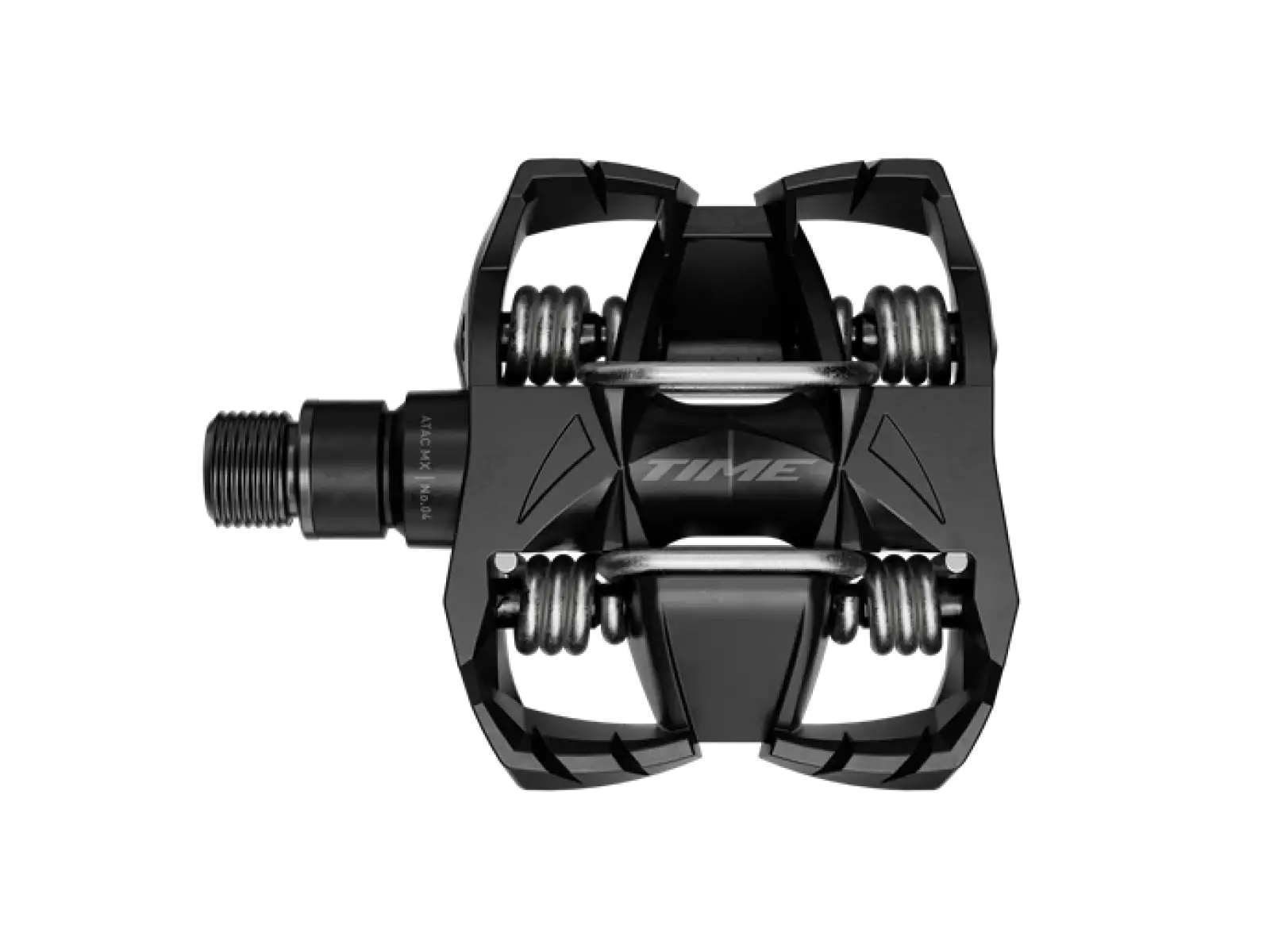 Time MX 4 zatrzaskowe pedały Black