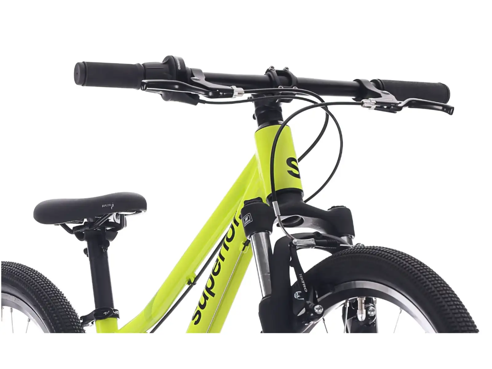 Superior RACER 24 rower dziecięcy Matte Radioactive Yellow