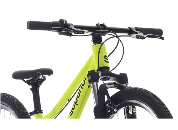 Superior RACER 24 rower dziecięcy Matte Radioactive Yellow