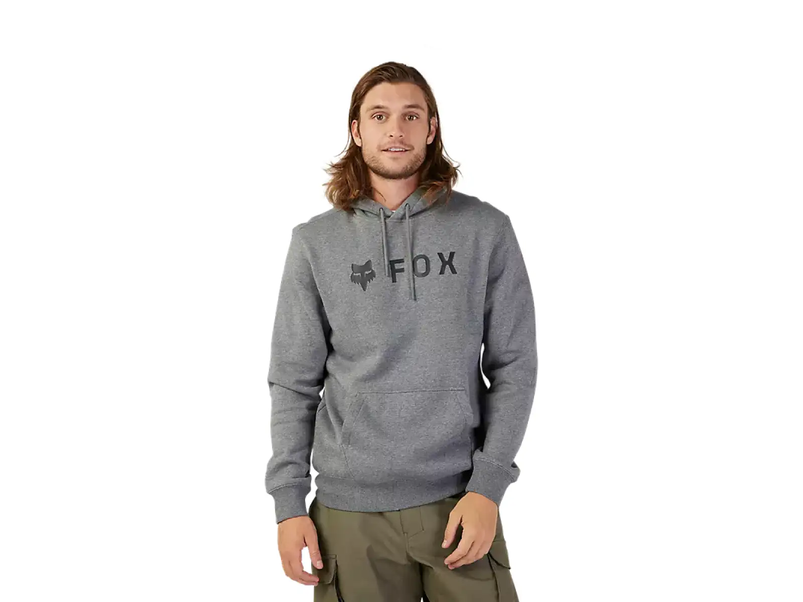 Fox Absolute Fleece męska bluza Heather Graphite Grey