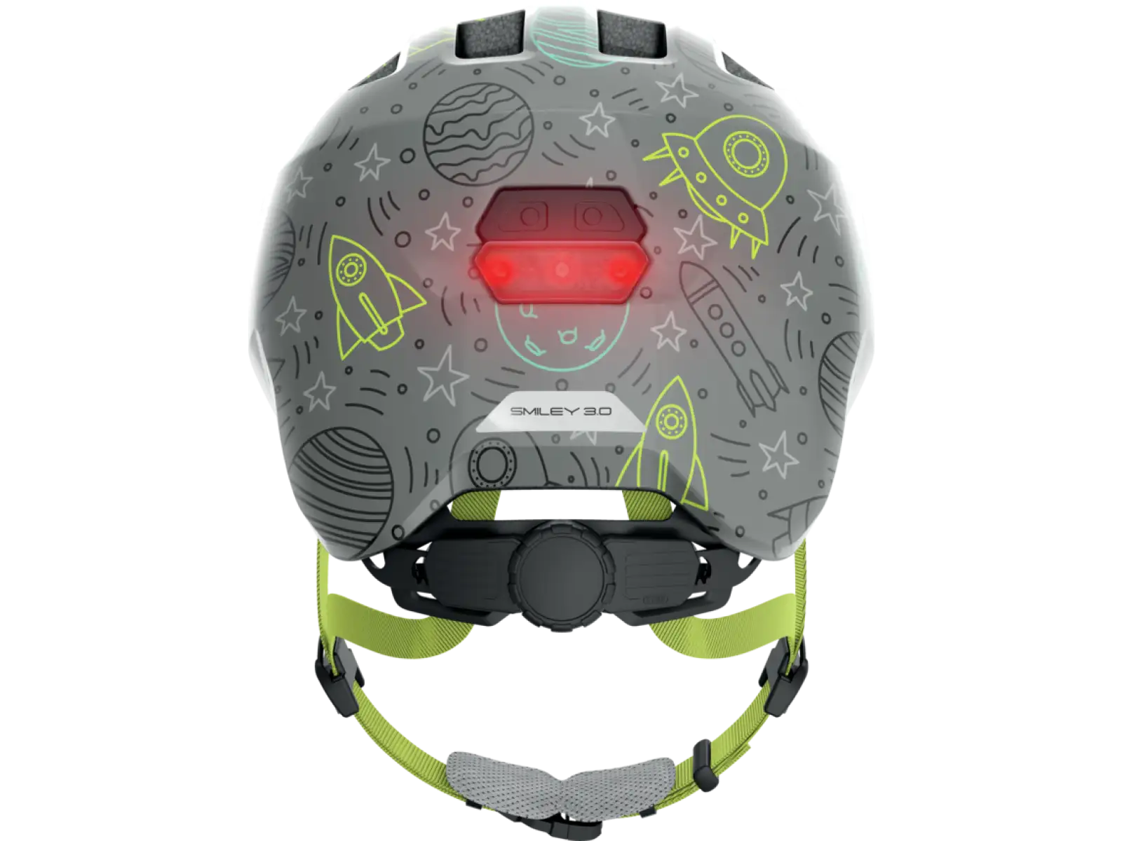 Abus Smiley 3.0 LED kask dziecięcy Grey Space