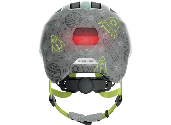 Abus Smiley 3.0 LED kask dziecięcy Grey Space