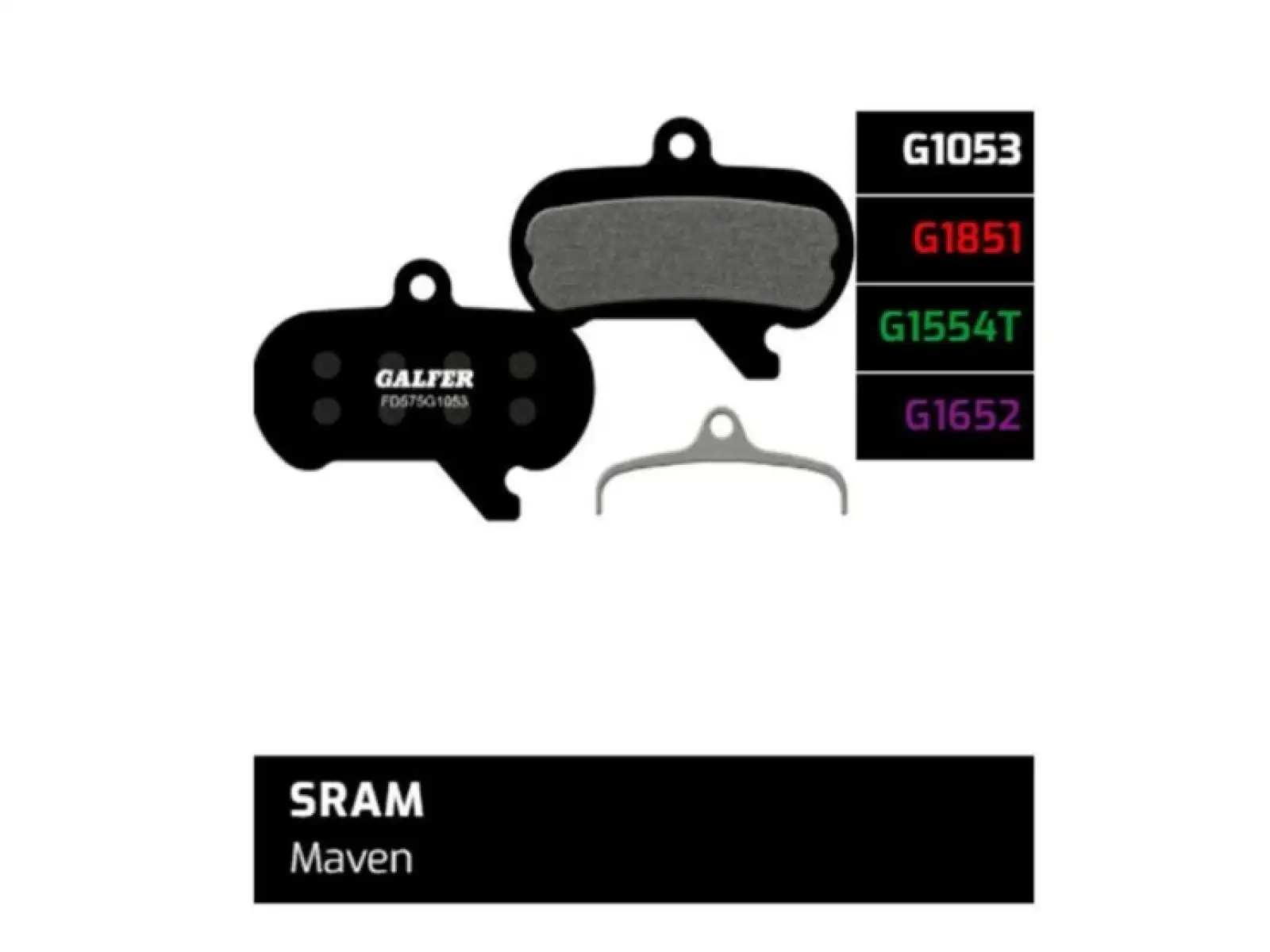 Galfer FD575 Performance klocki hamulcowe do SRAM Maven