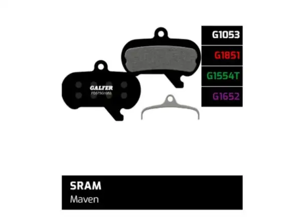 Galfer FD575 Performance klocki hamulcowe do SRAM Maven