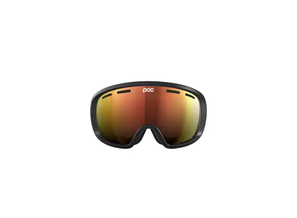 POC Fovea WF gogle narciarskie Uranium Black/Partly Sunny Orange