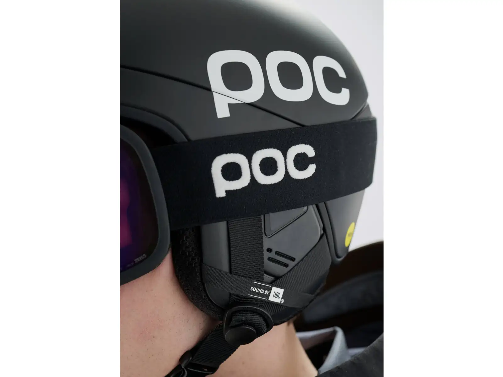 POC Obex Contour Communication kask narciarski Sylvanite Grey Matt/Uranium Black Matt