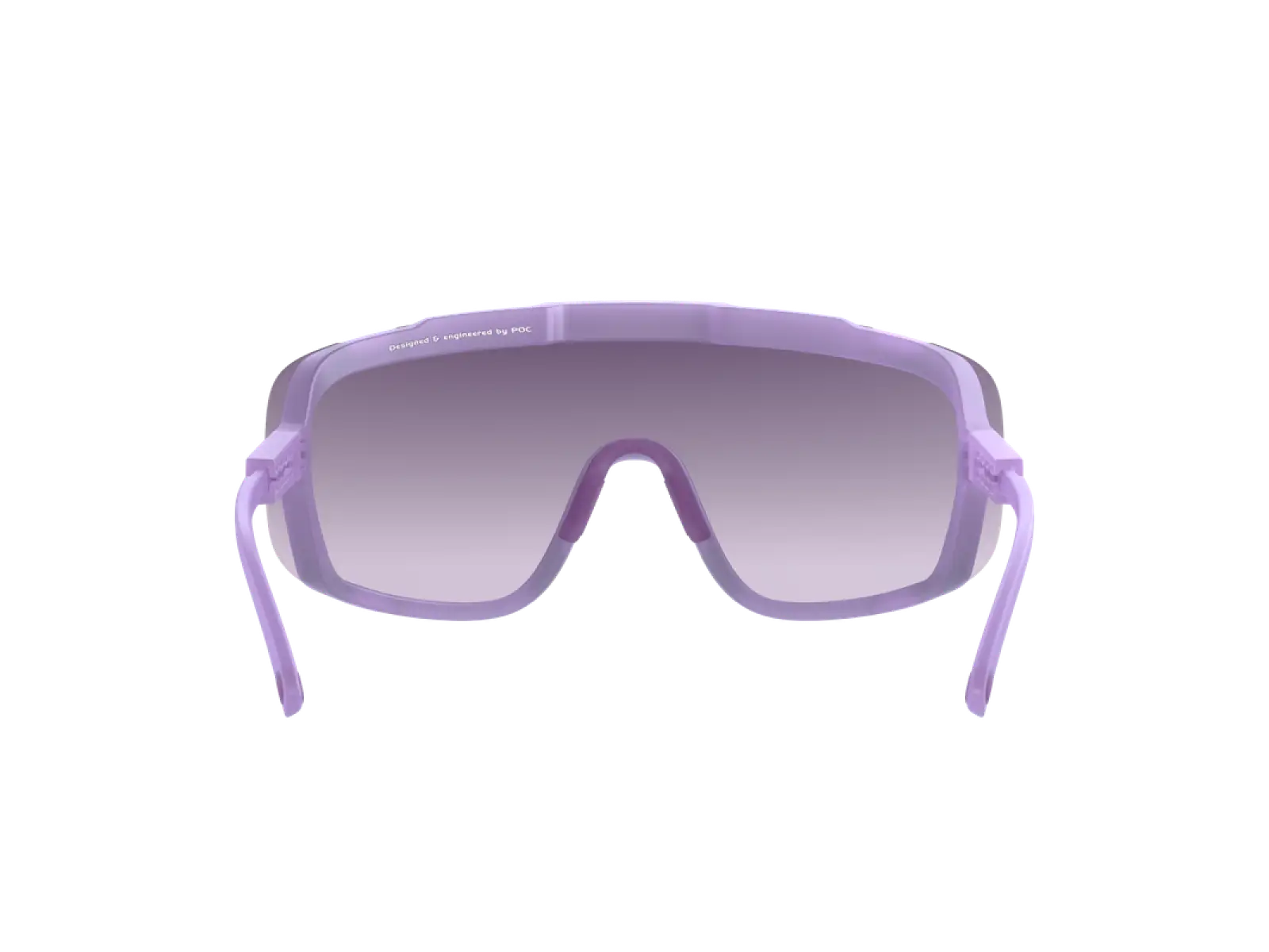 POC Devour okulary rowerowe Sapphire Purple Translucent/Silver Mirror