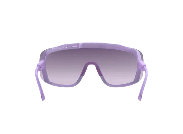 POC Devour okulary rowerowe Sapphire Purple Translucent/Silver Mirror