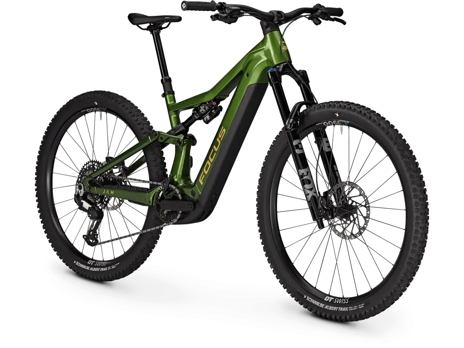 Focus JAM 9 600Wh w pełni amortyzowany rower elektryczny Sprucegreen / Mossgreen
