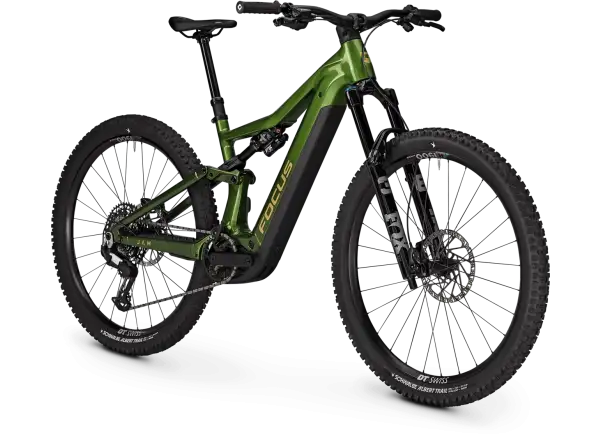 Focus JAM 9 600Wh w pełni amortyzowany rower elektryczny Sprucegreen / Mossgreen