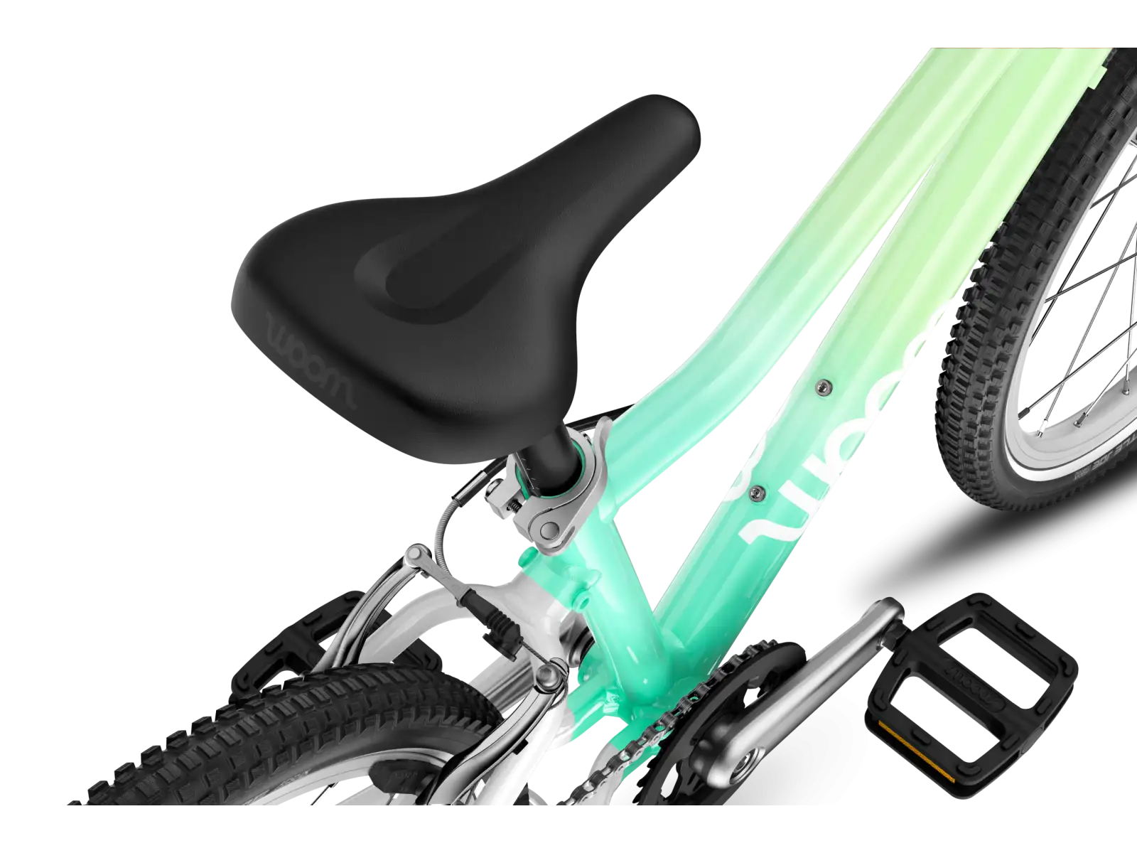 Woom GO 4 rower dziecięcy 20 Spearmint Crush Limited