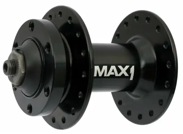 MAX1 Sport przednia piasta 5x100 mm czarna 32 otworów