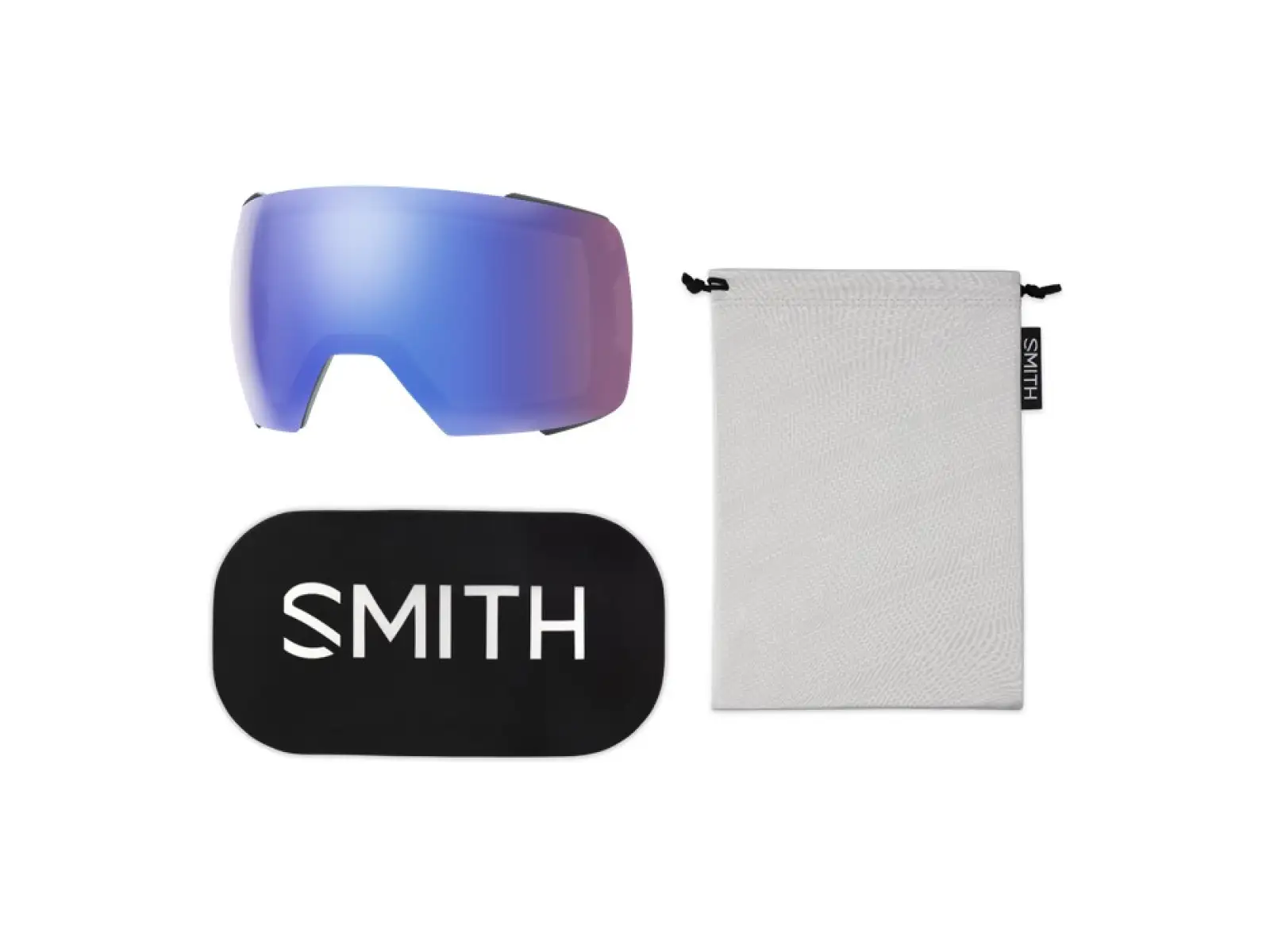 Smith I/O Mag XL gogle narciarskie Black / ChromaPop Everyday Green Mirror (2 szyby)