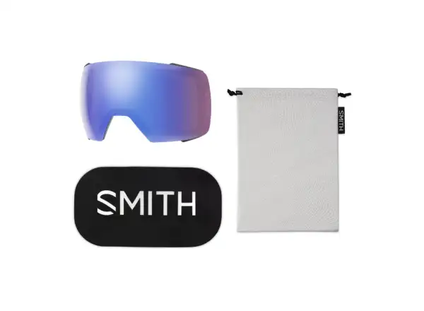 Smith I/O Mag XL gogle narciarskie Black / ChromaPop Everyday Green Mirror (2 szyby)