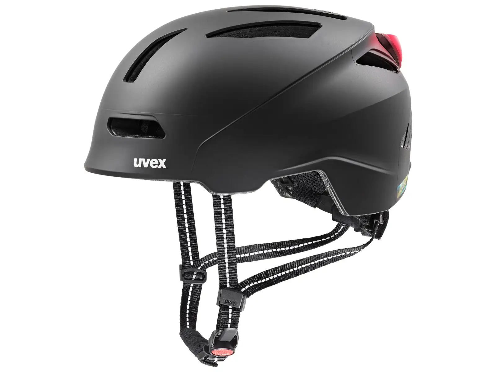Uvex Urban planet LED kask Black matt