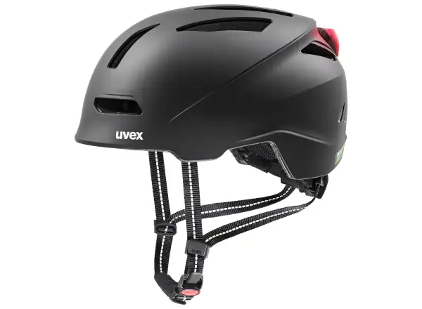 Uvex Urban planet LED kask Black matt