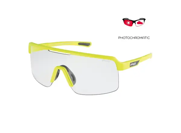 R2 Boost okulary przeciwsłoneczne neonowy żółty/fotochromatyczne soczewki